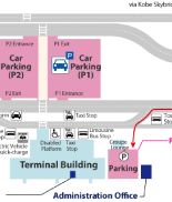 Airport road map
