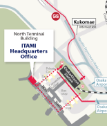 Airport road map