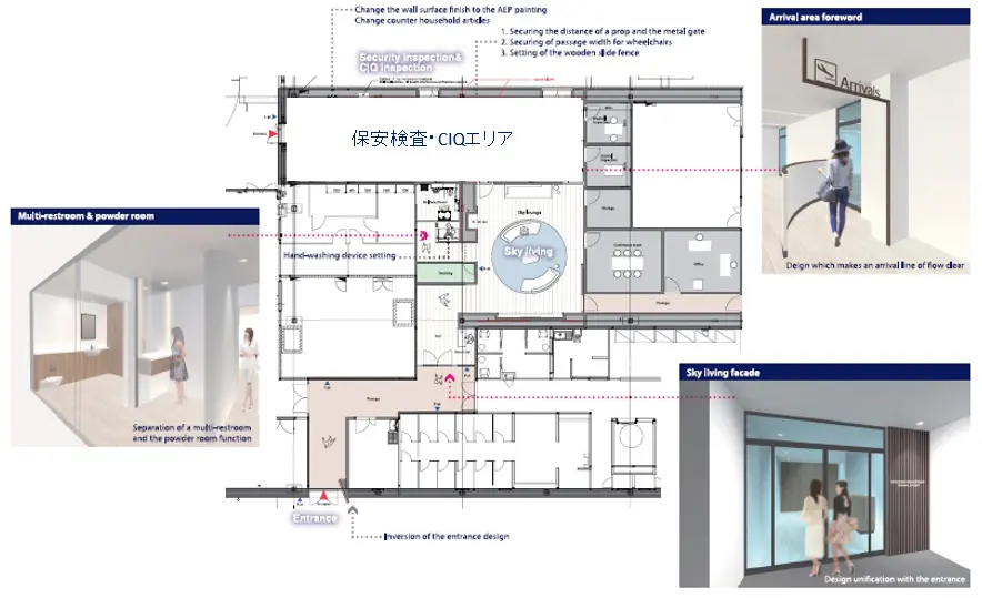 玉響のレイアウトイメージ図
