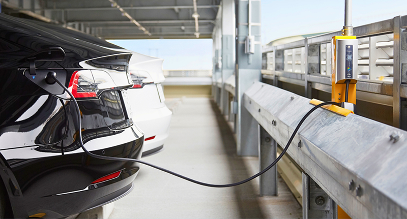 EV充電設備の写真