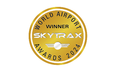 「World Airport Awards 2024」世界1位のロゴ
