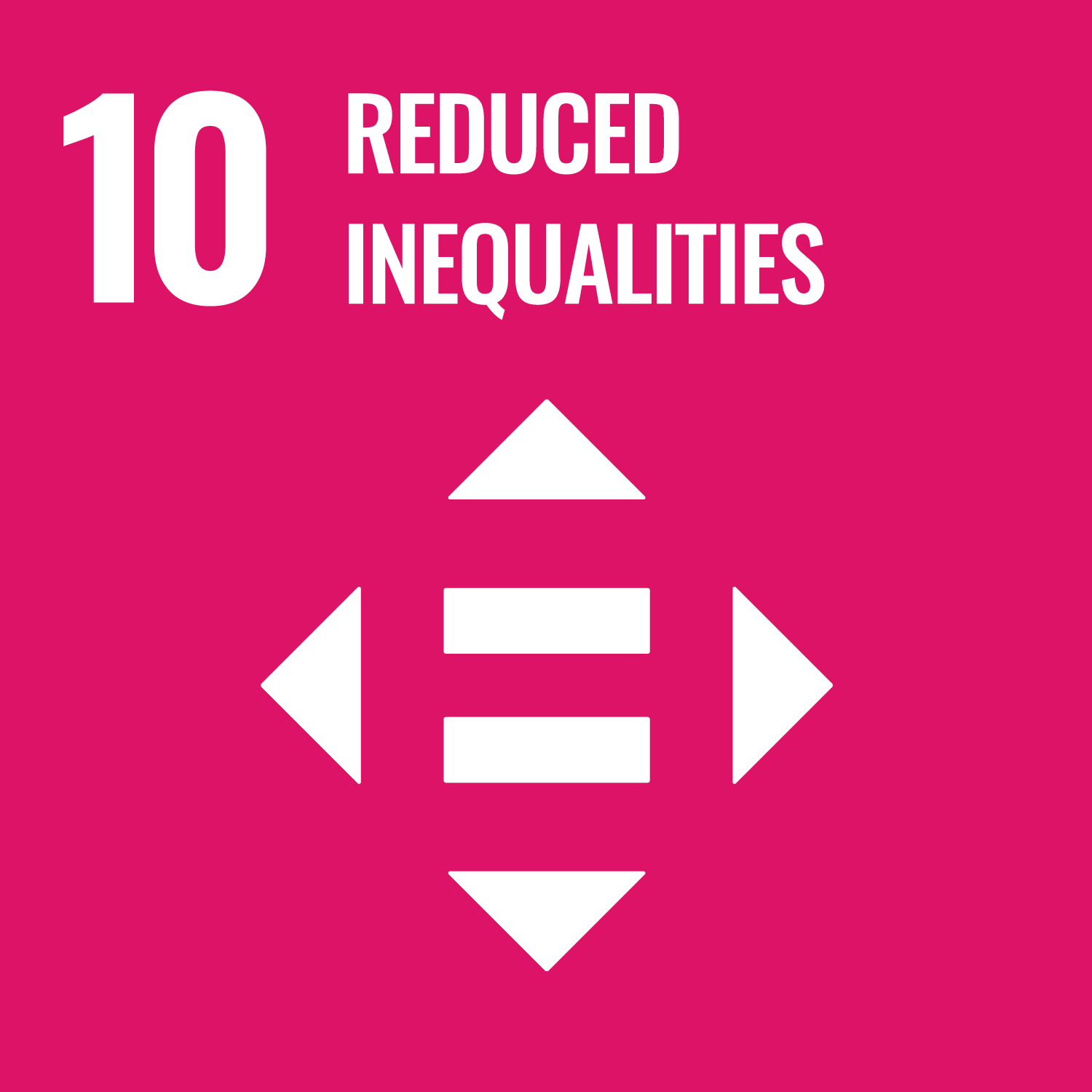 SUSTAINABLE DEVELOPMENT GOALS 10 REDUCED INEQUALITIES