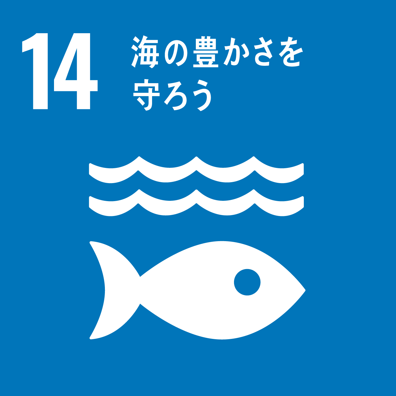 SUSTAINABLE DEVELOPMENT GOALS 14 海の豊かさを守ろう
