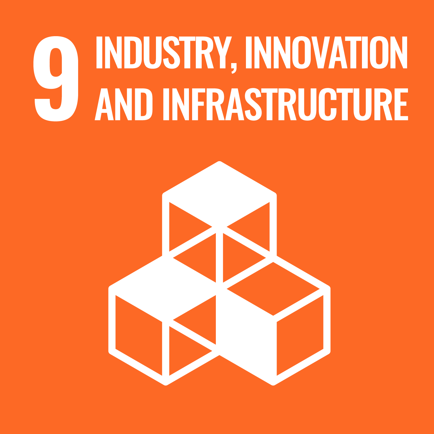 SUSTAINABLE DEVELOPMENT GOALS 9 INDUSTRY, INNOVATION AND INFRASTRUCTURE